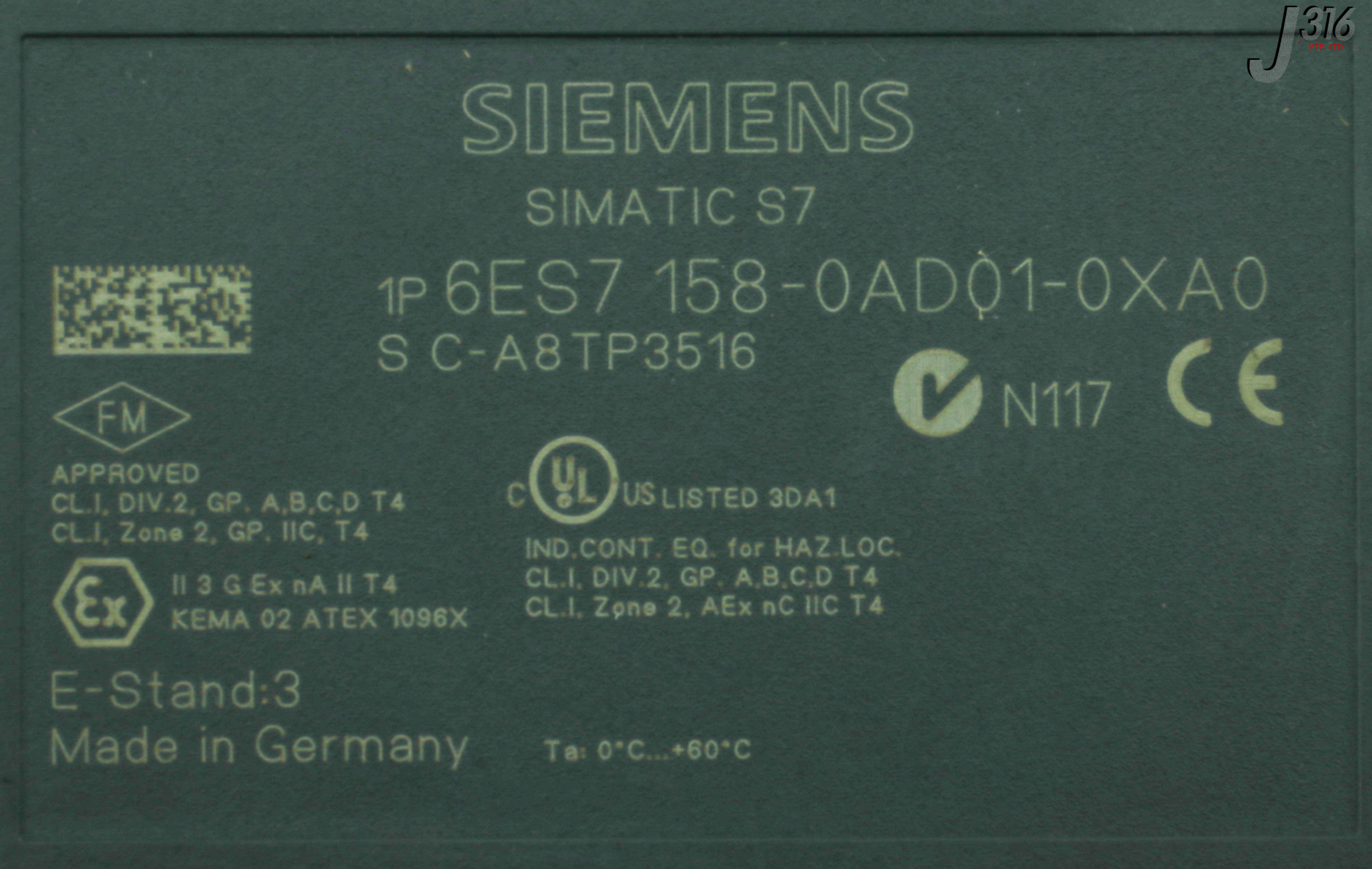 31757 SIEMENS COUPLING MODULE, SIMATIC DP/DP COUPLER (NEW) 6ES7